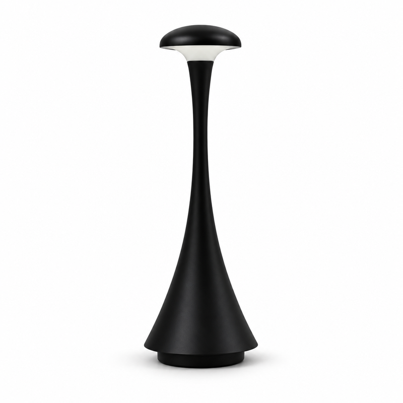 Lampe de bureau sans fil champignon long rechargeable à commande tactile