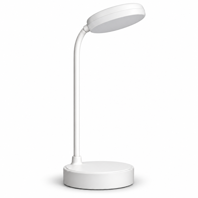Lampe de bureau sans fil col de cygne rechargeable