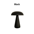 Lampe de bureau sans fil champignon rétro en métal