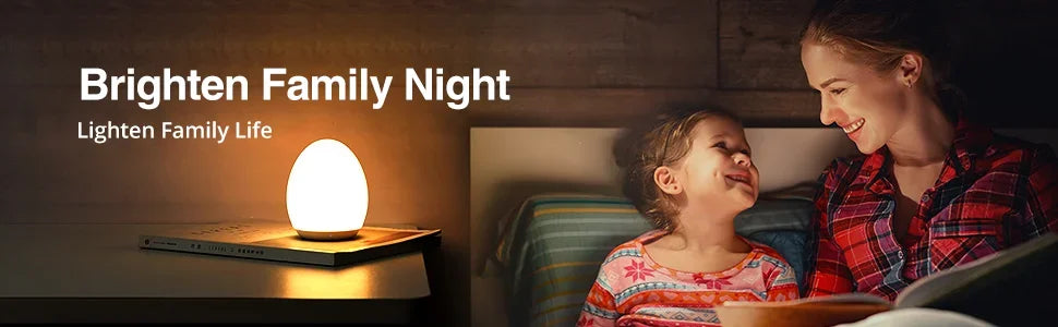 Lampe de bureau enfant œuf rechargeable, plusieurs couleurs