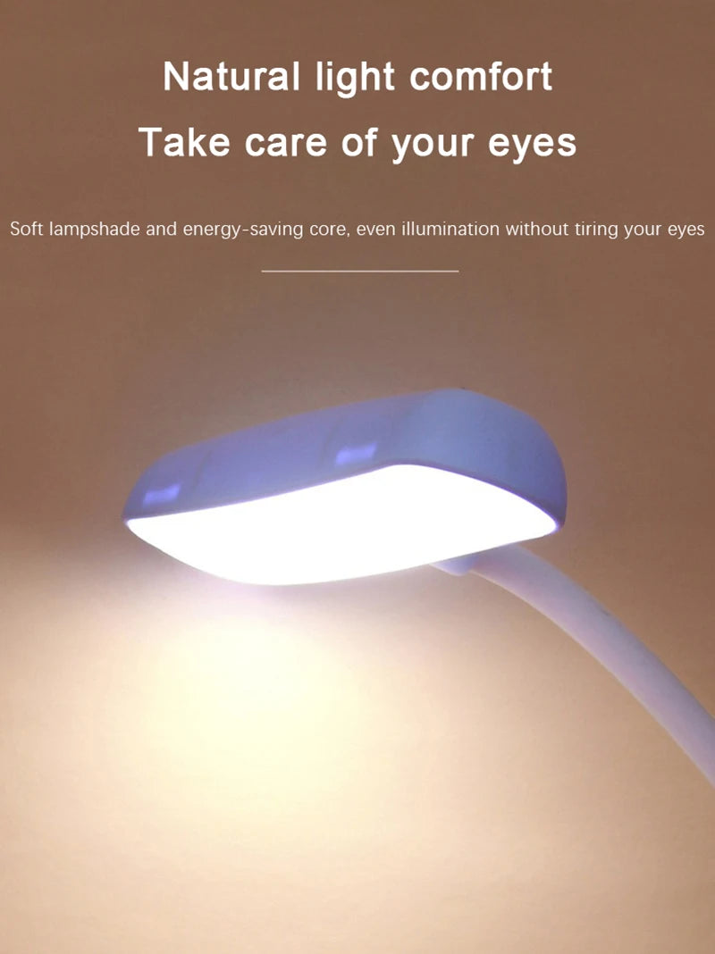 Lampe de bureau enfant chat rechargeable avec support téléphone