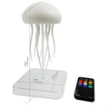 Lampe de bureau enfant méduse rechargeable à lumière colorée et télécommande